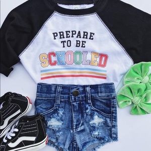 Prepare to be schooled tee